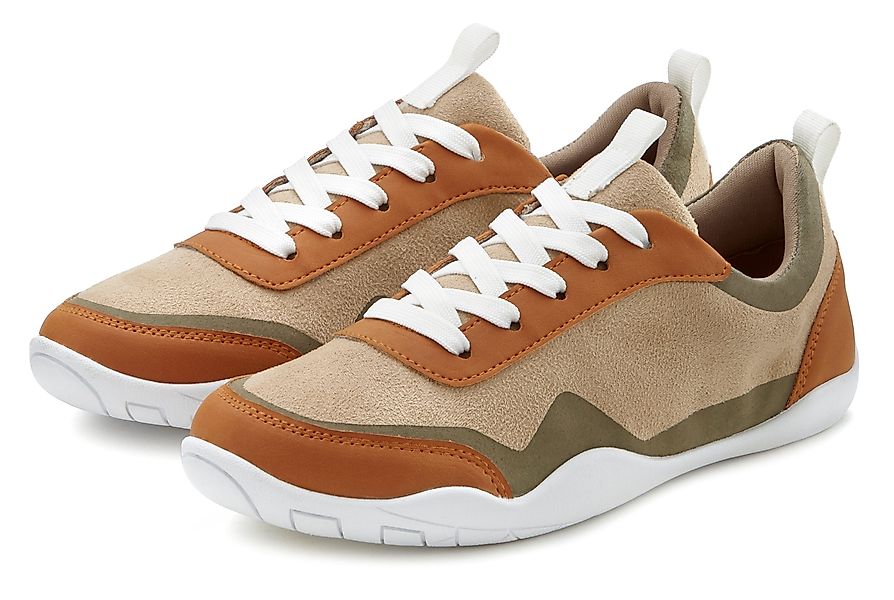 LASCANA Sneaker superleicht, ultraflache Sohle, Schürhalbschuh, günstig online kaufen