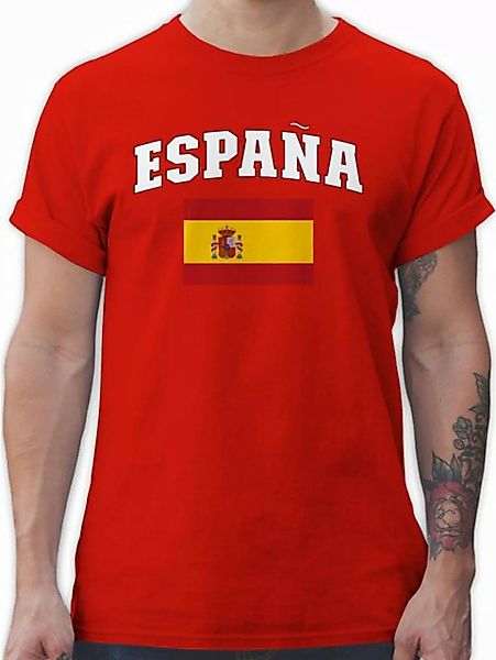 Shirtracer T-Shirt Schriftzug mit Espana, Spanisch, España, Spain 2026 Fuss günstig online kaufen