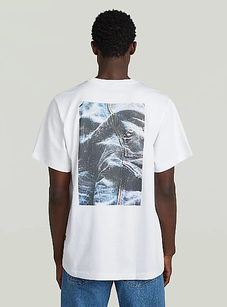 G-STAR T-Shirt "Back Photo Print Loose T-Shirt" günstig online kaufen