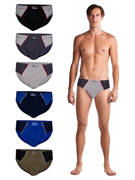 TEXEMP Slip 3er Pack Herren Slip Baumwolle Unterhose Sportslip Schlüpfer Ba günstig online kaufen