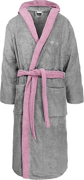 normani Damenbademantel, 122, Baumwolle, Kapuze, Bindegürtel, günstig online kaufen