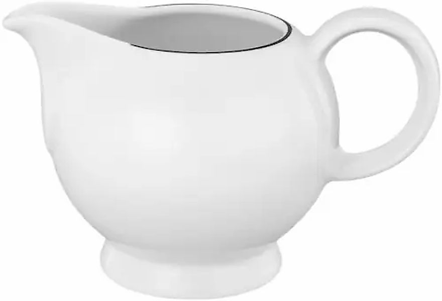 Seltmann Weiden Milchkännchen »Lido Black Line«, 0,23 l, (1 St.), Fassungsv günstig online kaufen