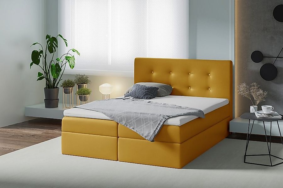 99rooms Boxspringbett Erwin (Schlafzimmerbett, Bett), gepolstert günstig online kaufen