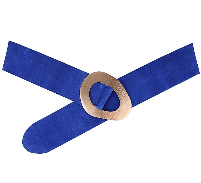 MIRROSI Taillengürtel aus Echtleder Große Schnalle mit breitem Bund (7cm Br günstig online kaufen