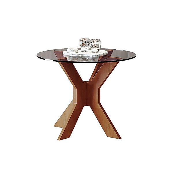 TWSOUL Couchtisch Runder Couchtisch, Glasplatte, Durchmesser günstig online kaufen