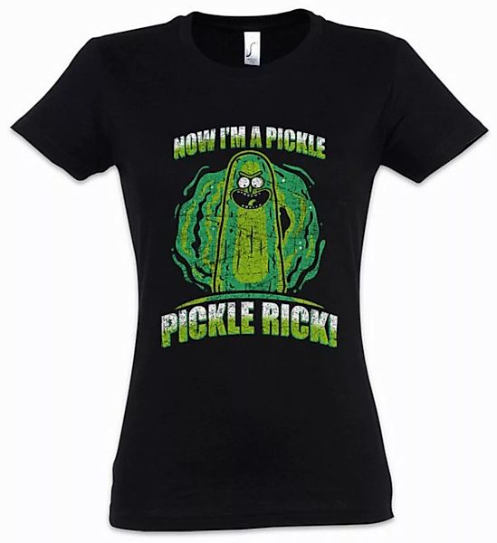 Urban Backwoods Print-Shirt Pickle Rick Damen T-Shirt Rick Sanchez Beth Smi günstig online kaufen