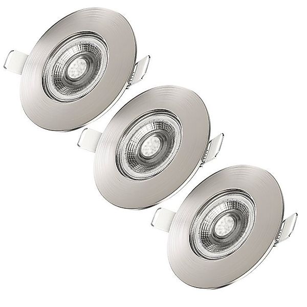 B.K.Licht LED Einbauleuchte 3er Set Bad günstig online kaufen