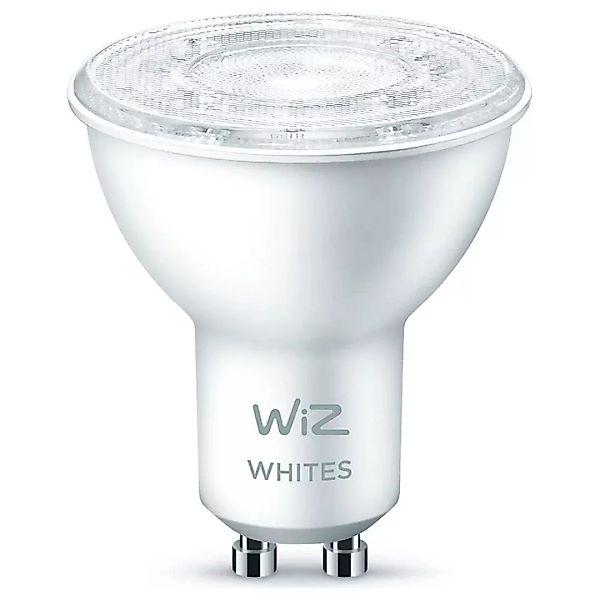 WiZ LED Smart Leuchtmittel in Weiß GU10 4,7W 400lm 2700-6500K 1er-Pack günstig online kaufen