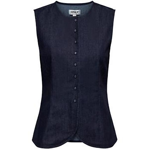 Only  Strickjacken Onlashby Sl Dnm Waistcoat Qyt 15364571 günstig online kaufen