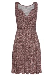 Vivance Jerseykleid mit Alloverdruck in Wickeloptik, günstig online kaufen