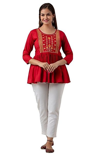 PfauGermany Blusentop Embroiderd günstig online kaufen