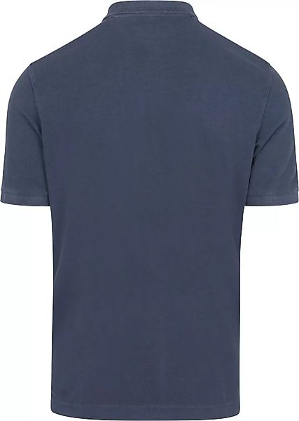 Marc O'Polo Poloshirt Solid Overdye Dunkelblau - Größe L günstig online kaufen