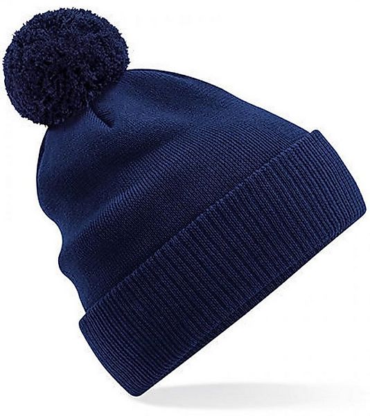Beechfield® Bommelmütze Organic Cotton Snowstar® Beanie - 100% Bio-Baumwoll günstig online kaufen