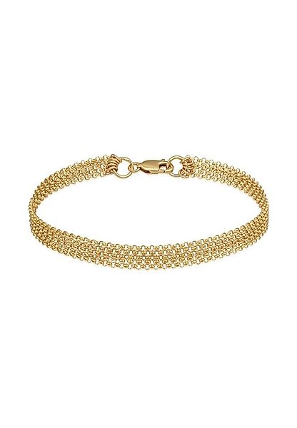 Elli Armband Breit Glieder Basic Silber 925 günstig online kaufen