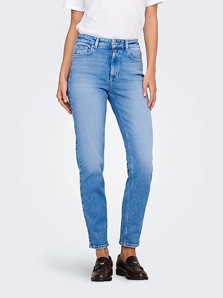 ONLY Straight-Jeans "ONLEMILY STRETCH HW ST AK DNM REA053NOOS" knöchellang, günstig online kaufen