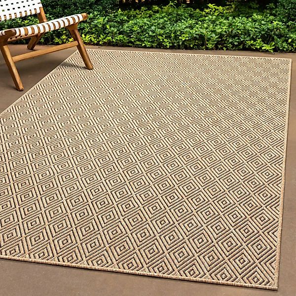 the carpet Teppich "Kansas" rechteckig 1 mm Höhe moderner robuster In und O günstig online kaufen