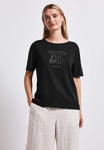 STREET ONE T-Shirt mit Schriftzug günstig online kaufen
