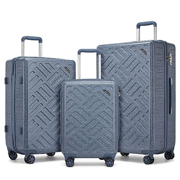 Supercase Trolley Leichter Hartschalenkoffer mit 4 günstig online kaufen