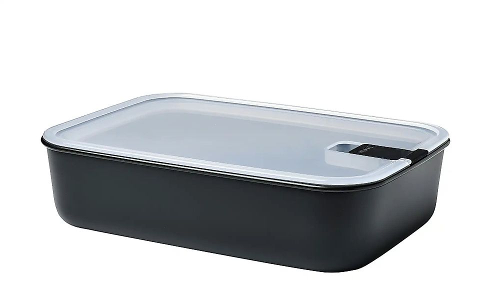Mepal Frischhaltedose  Easyclip ¦ schwarz ¦ Glas,Kunststoff ¦ Maße (cm): B: günstig online kaufen