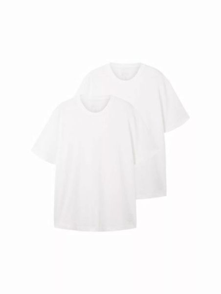 TOM TAILOR PLUS T-Shirt (Packung, 2-tlg) mit klassischem Design günstig online kaufen