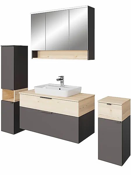 Saphir Badmöbel-Set »Quickset 394« Komplett-Set, 5 Stk. tlg. günstig online kaufen