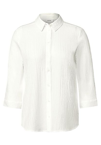 CECIL Blusentop Solid Structure Blouse günstig online kaufen