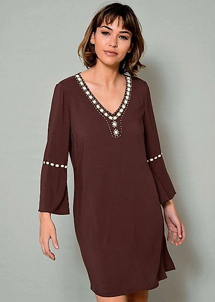 Alba Moda Tunika Tunika mit Volants am Ärmel günstig online kaufen