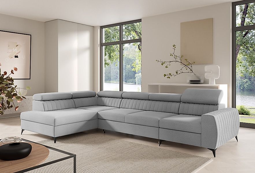 Fun Möbel Ecksofa Schlafsofa Sofa TORONTO günstig online kaufen