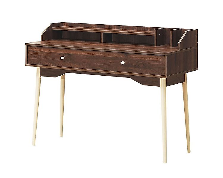 KOMFOTTEU Computertisch mit Schublade, Schreibtisch günstig online kaufen