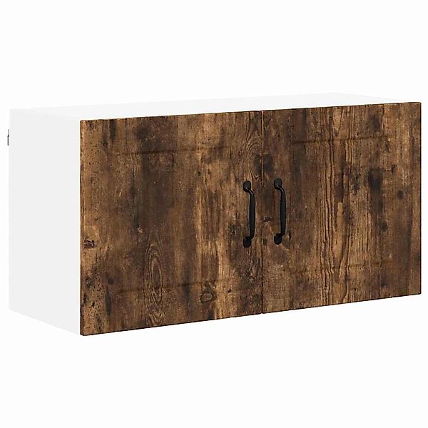vidaXL Küchenschrank Geräucherte Eiche 80 x 31 x 40 cm Holzwerkstoff 884939 günstig online kaufen
