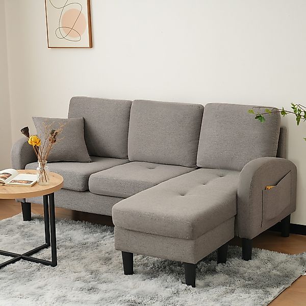Refined Living Ecksofa L-förmiges Ecksofa mit günstig online kaufen
