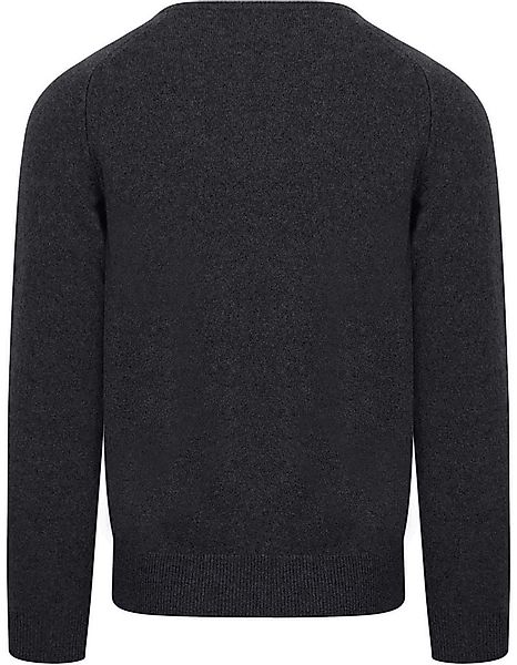 William Lockie V-Auschnitt Pullover Anthrazit  - Größe M günstig online kaufen