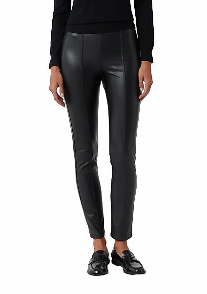Comma Leggings, aus Lederimitat, Slim Fit günstig online kaufen