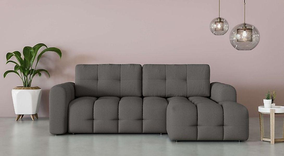 OTTO home Ecksofa »Manilla, wahlweise mit Bettfunktion, B/T/H 265/170/91 cm günstig online kaufen