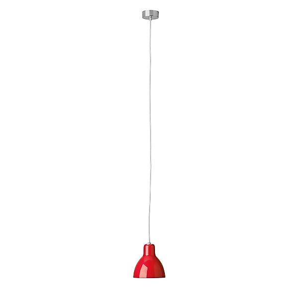 Rotaliana - Luxy H5 Pendelleuchte - rot/glänzend/Kabel weiß /Ø 13.5cm günstig online kaufen