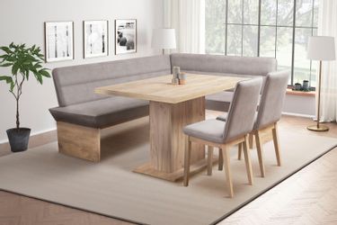 Home affaire Eckbankgruppe "Beluna + Cross Essecke Sitzgruppe Eckbank Küche günstig online kaufen