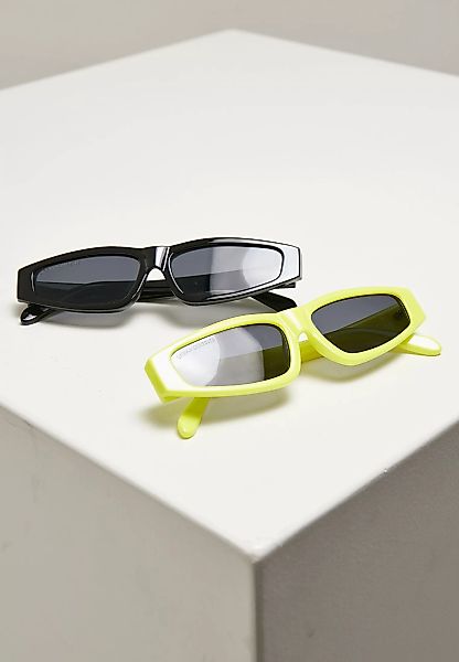 URBAN CLASSICS Sonnenbrille "Unisex Sunglasses Lefkada 2-Pack" günstig online kaufen