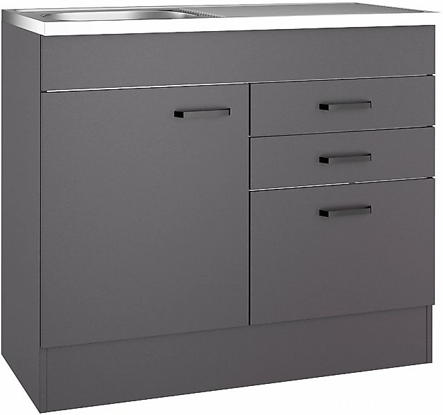 OPTIFIT Spülenschrank "OPTImulti" Breite 100 cm, Tiefe 50 cm, mit Spülenauf günstig online kaufen