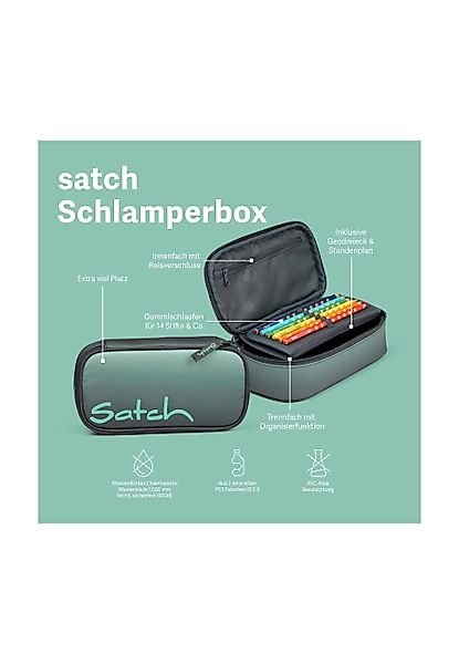 Satch Federmäppchen Schlamperbox, (2-tlg) günstig online kaufen