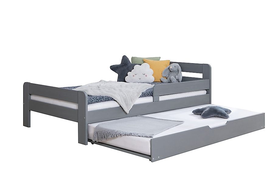 Ticaa Bettgestell Einzelbett Kinderbett Jugendbett "Bennet" günstig online kaufen