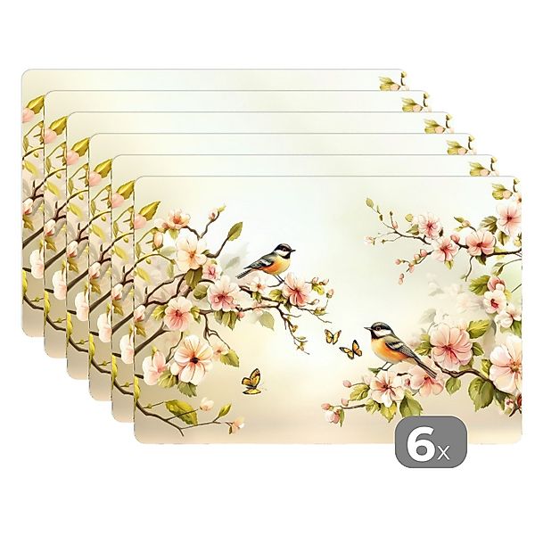 MuchoWow Platzset Äste - Blumen - günstig online kaufen
