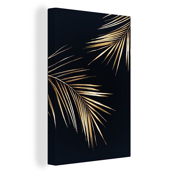 OneMillionCanvasses® Leinwandbild Blätter - Pflanzen - günstig online kaufen
