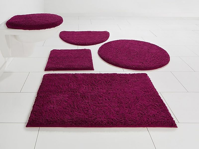 my home Badematte »Maren, Badvorleger, Badezimmer Teppich«, rutschhemmend b günstig online kaufen