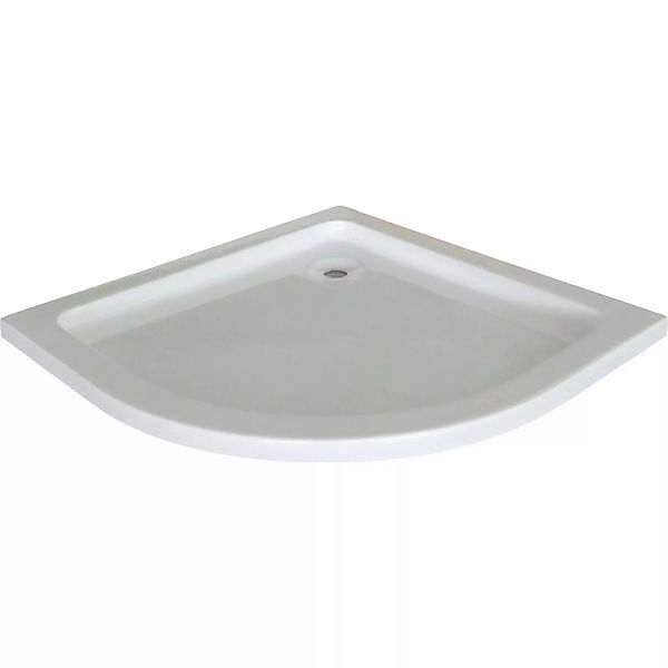 baliv Duschwanne DW-80.10 R Viertelkreis 80 cm x 80 cm Weiß günstig online kaufen