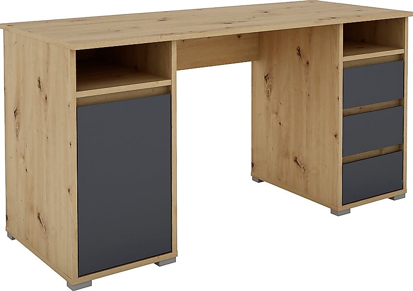 byLIVING Schreibtisch "Lobo", Breite 138 cm, Computertisch mit Schubladen, günstig online kaufen