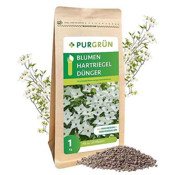 Purgrün Gartendünger Purgrün Blumenhartriegel Dünger, NPK günstig online kaufen