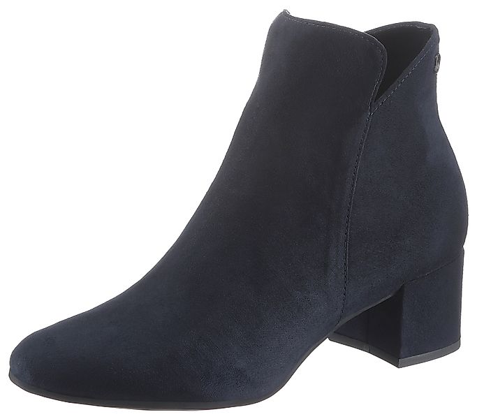 Tamaris Stiefelette "Cika", Blockabsatz, Ankleboots, Abendschuh in veganer günstig online kaufen