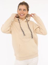 Zwillingsherz Hoodie "Nelina" mit Leo Band günstig online kaufen