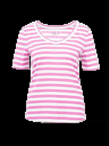 efixelle T-Shirt Ringelshirt mit V ZAIDA pink günstig online kaufen