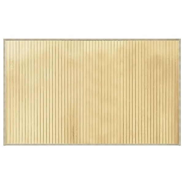 vidaXL Teppich Rechteckig Hell Natur 60x100 cm Bambus 376831 günstig online kaufen
